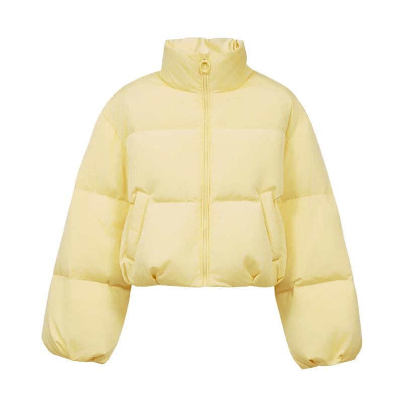 VEROMODA Women's 90% White Duck Down Stand-Collar Puffer Jacket