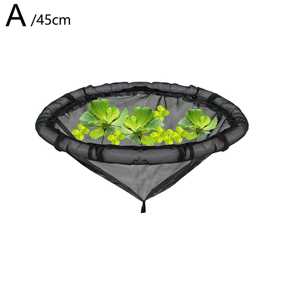 

Floating Flora Fish Barrier Floating Island Plant Protector Round Fish Barrier Pond Protection Net For Floating Plants