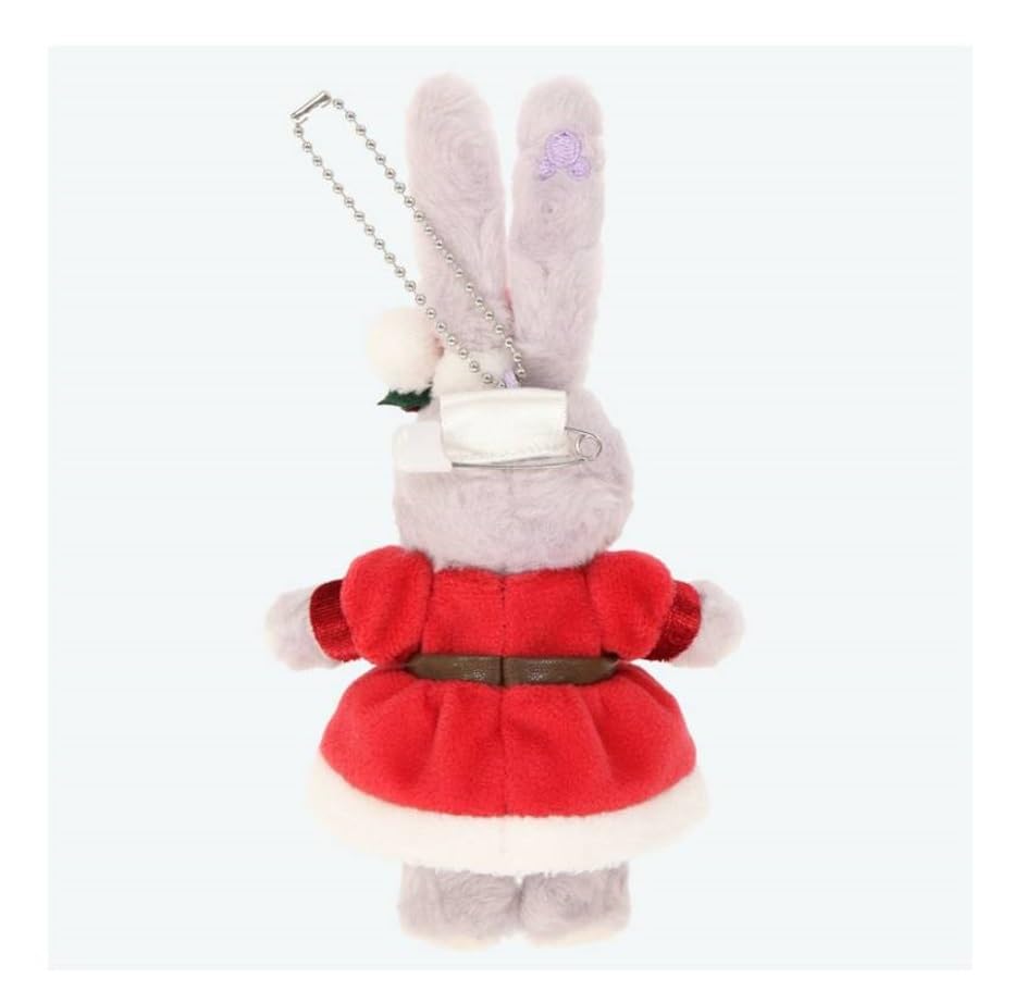 Stella Lou Plush Badge [Tokyo DisneySea Exclusive] 2024 Christmas Duffy & Friends Dancing Snowflakes Stella Lou