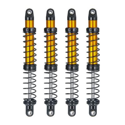 4pcs Rc Shock Absorber Aluminum Shock IR Racing IR Shocks FOR SCX10 90046 Rc Crawler (110mm)