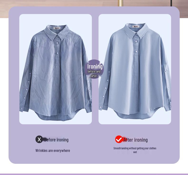 Portable Smart Dual-Stage Iron & Steamer: Foldable, Dry/Wet Ironing, Garment Steamer
