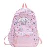 Hello Kitty Cartoon Backpack With Nylon Material For School Students And Commuters