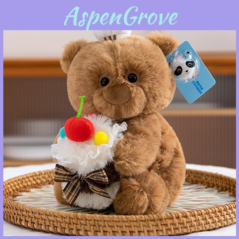Cuter Teddy Bear Plush Toy With Cake Decoration For Kids And Teens