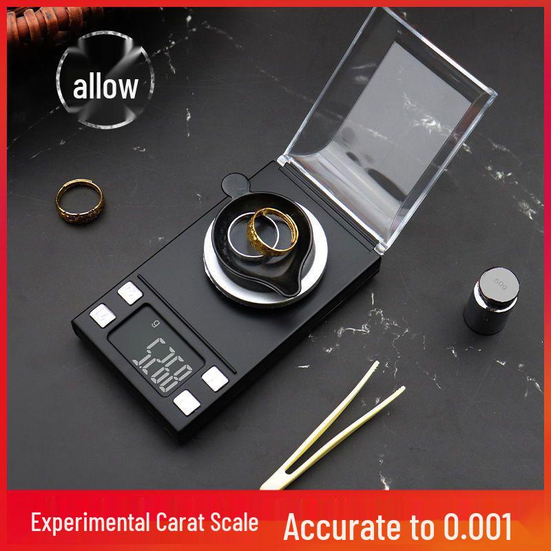 

High-Precision Mini Jewelry Scale 0.001g Milligram for Gemstones and Carats 20g capacity