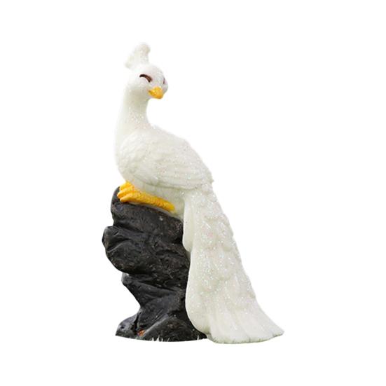 

Креативная фигурка павлина, декоративный компактный реквизит для фотографий J