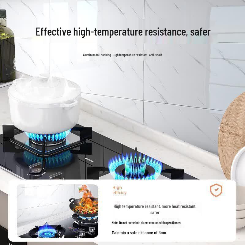 Self-Adhesive Anti-Oil Kitchen Wall Panels