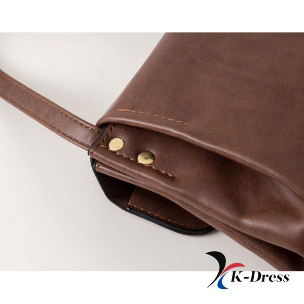 Vintage kožená kabelka přes rameno (2 barvy)