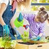 4PCS Plastic Watering Cans Chicken Watering Garden Play Watering Cans Kids Beach Bath Watering Cans Random Color