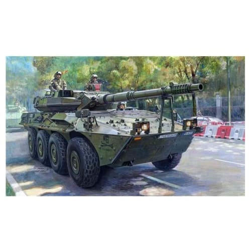 Trumpeter Spanish Army VRC-105 Centauro Combat Reconnaissance Vehicle 1/35 Scale Plastic Model 00388