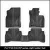 Custom-Fit TPE Floor Mats: Waterproof & Dirt-Resistant for 2017-2024 Mazda CX-5 KF Series