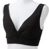 PIGEON Breast Milk Absorbent Cotton Nursing Size M Bra, Black,
