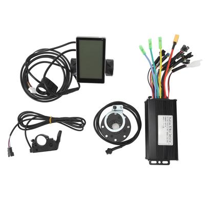 24V 36V 48V 26A Brushless Motor Controller Display Thumb Throttle Power Assist Sensor Kit Bicycle Lithium Battery