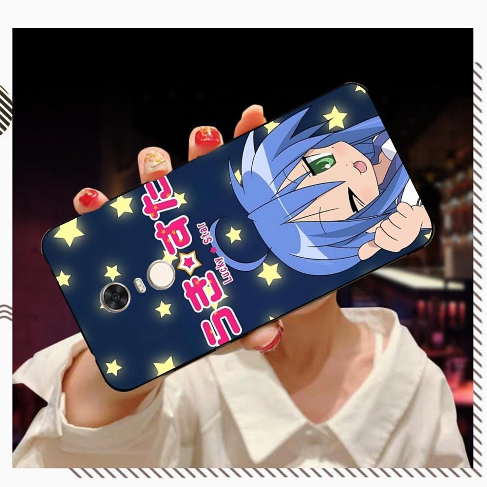 

Anime girl Lucky Star Phone Case For Redmi 5 6 7 8 9 10 plus pro 6 7 8 9 A GO K20 K30 K40 pro plus F3 Fundas Redmi K40 Pro