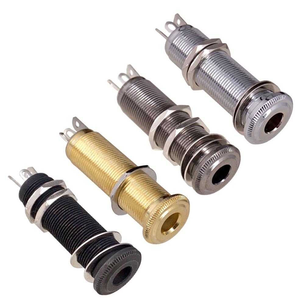 Electric Guitar Bass 6.35mm Socket Stereo 1/4 Inch Output Jacks Plug Accessories
