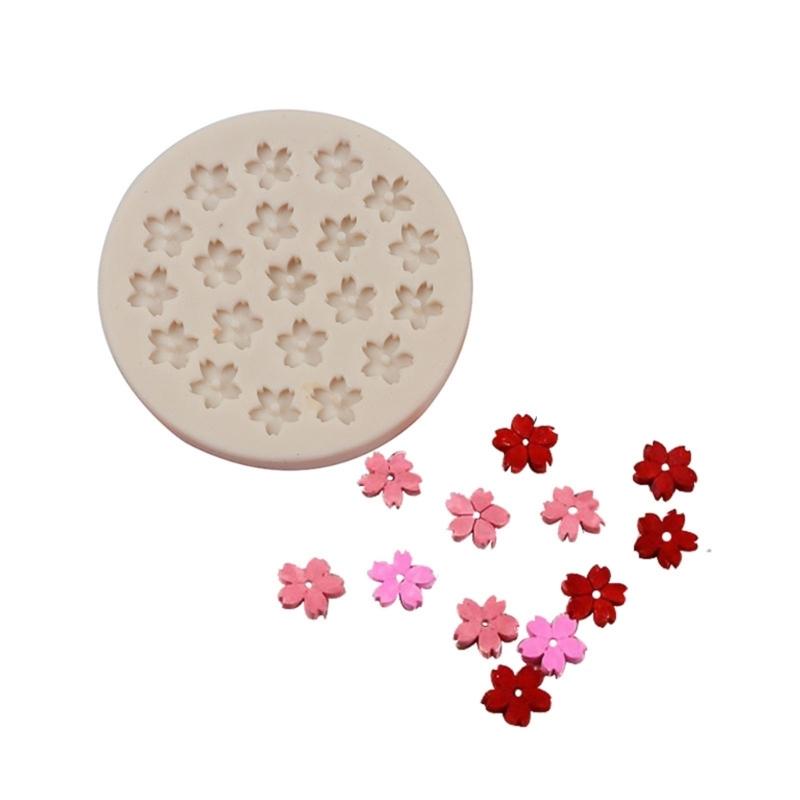 Plum Blossom Silicone Mold Fondant Mousse Cake Mold Chocolate Mould Bakeware Cake Decorating Tool Resin Art