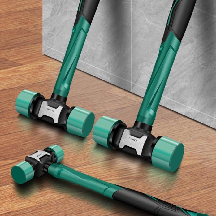 Lightweight Rubber Hammer Tool with Comfortable Grip Handle Ergonomic for Floor Tile Tapping Installation &User Friendly