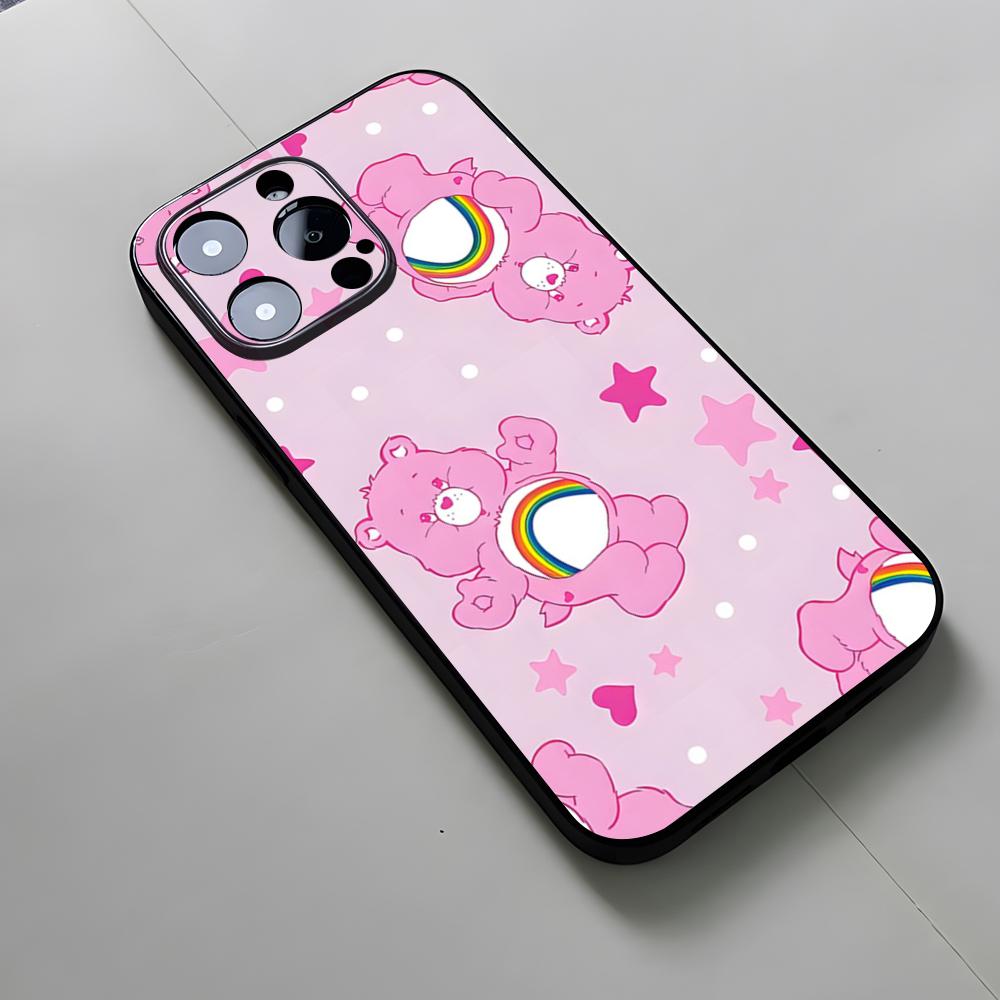 

Cute Care Bearss Phone Case For Iphone 16 15 12 14 Se 2020 16 Pro Picture Printing/pattern Max 11 13 Xr X Xs Mini Plus Funda She iPhone14