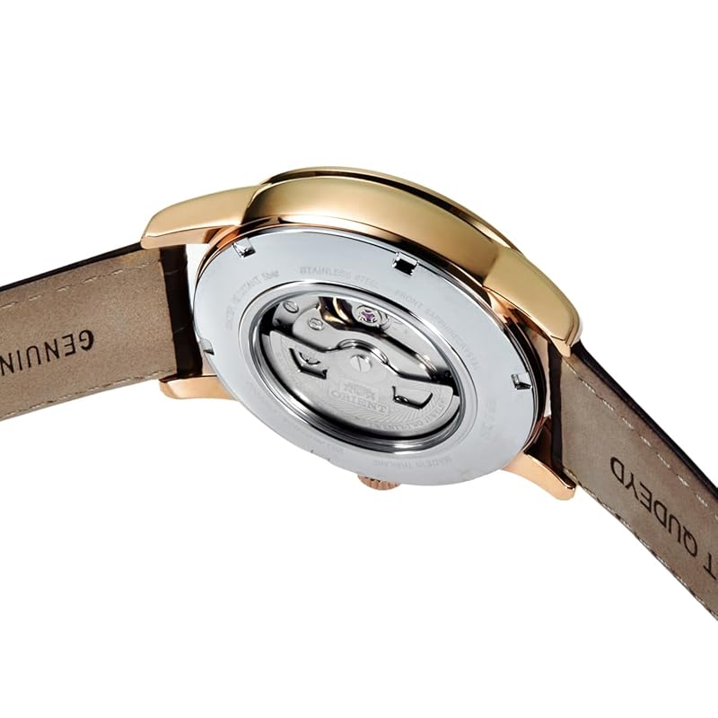 Orient SUN & MOON Automatic Watch, Mechanical, with Japanese Manufacturer's Warranty, Classic, RN-AK0001S, Men's, White