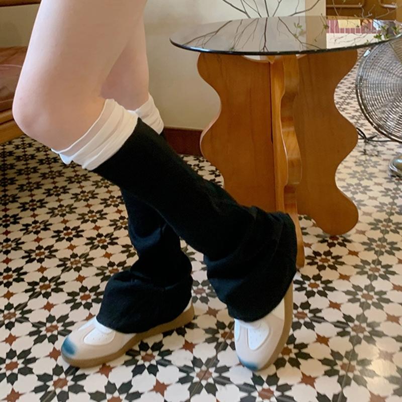 Womens Lolitas Long Socks Sweet Flared Leg Warmers Harajuku Japanese Boot Socks Summer Ankle Heap Socks Hosiery Gifts