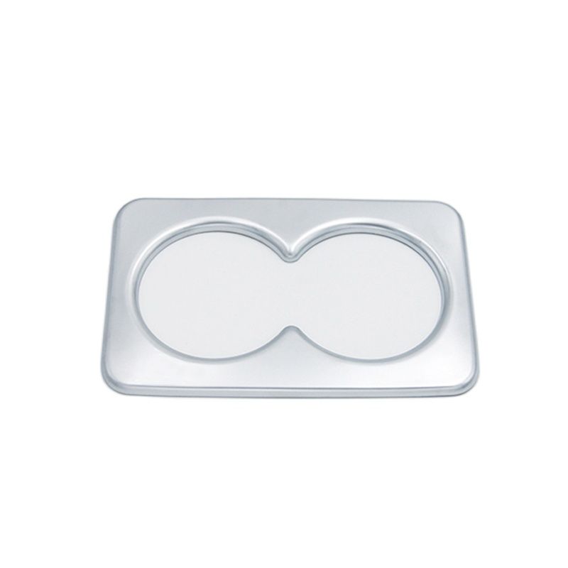 ABS Chrome For Nissan X-Trail T32 X Trail 2014 To 2018 Accessories Car Rear Seat Water Cup Holder Protection Cover Trim