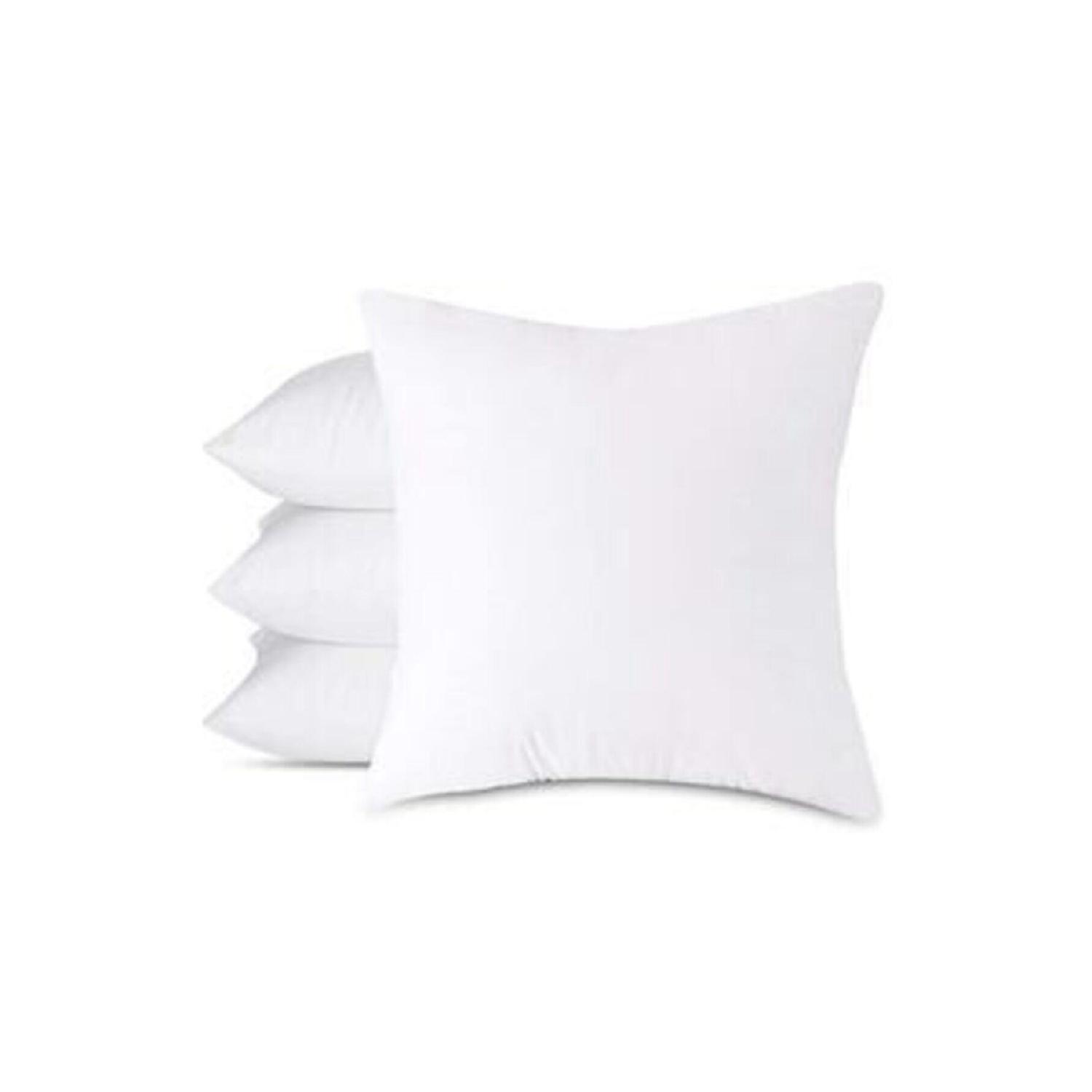 

Декоративная подушка, 4 предмета. Внутренняя подушка 43х43см, 450-500 гр. Силиконовый наполнитель. белый