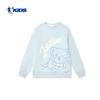 Qiaodan Girls' Fleece-Lined Winter Crewneck Pullover Sweatshirt