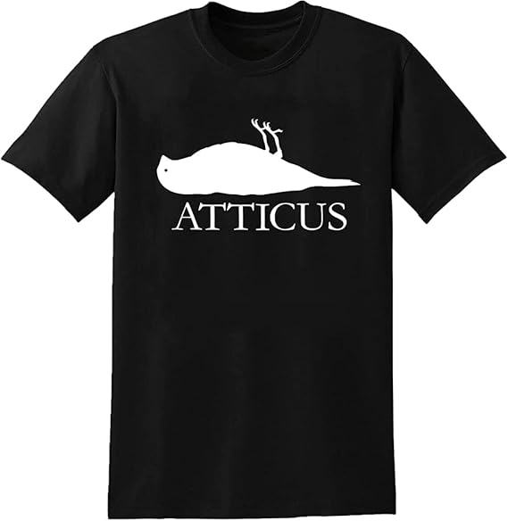 Atticus Alternative Men T Shirt Unisex Tee Black S чёрный