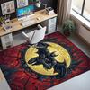 Batman Pattern Rug, Indoor/Outdoor Mat, for Picnic, Gameroom, Bedroom, Office, Living Room, Home Decor Carpet, Birthday Gift