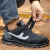 Fashion Anti Static Work Safety Shoes For Men Women Anti-smash Anti Puncture Industrial Shoes Security Protective Shoes Work Sneakers