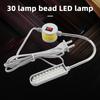 3 Stück AC110V/220V LED Industrie-Nähmaschinenbeleuchtung (Mit 30 LED-Lampen) 360° Flexible Schwanenhals-Industrieleuchten