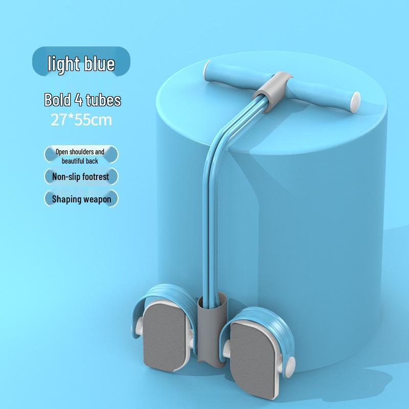 

Многофункциональный ножной педальный эспандер для фитнеса и похудения, шестижильный эспандер