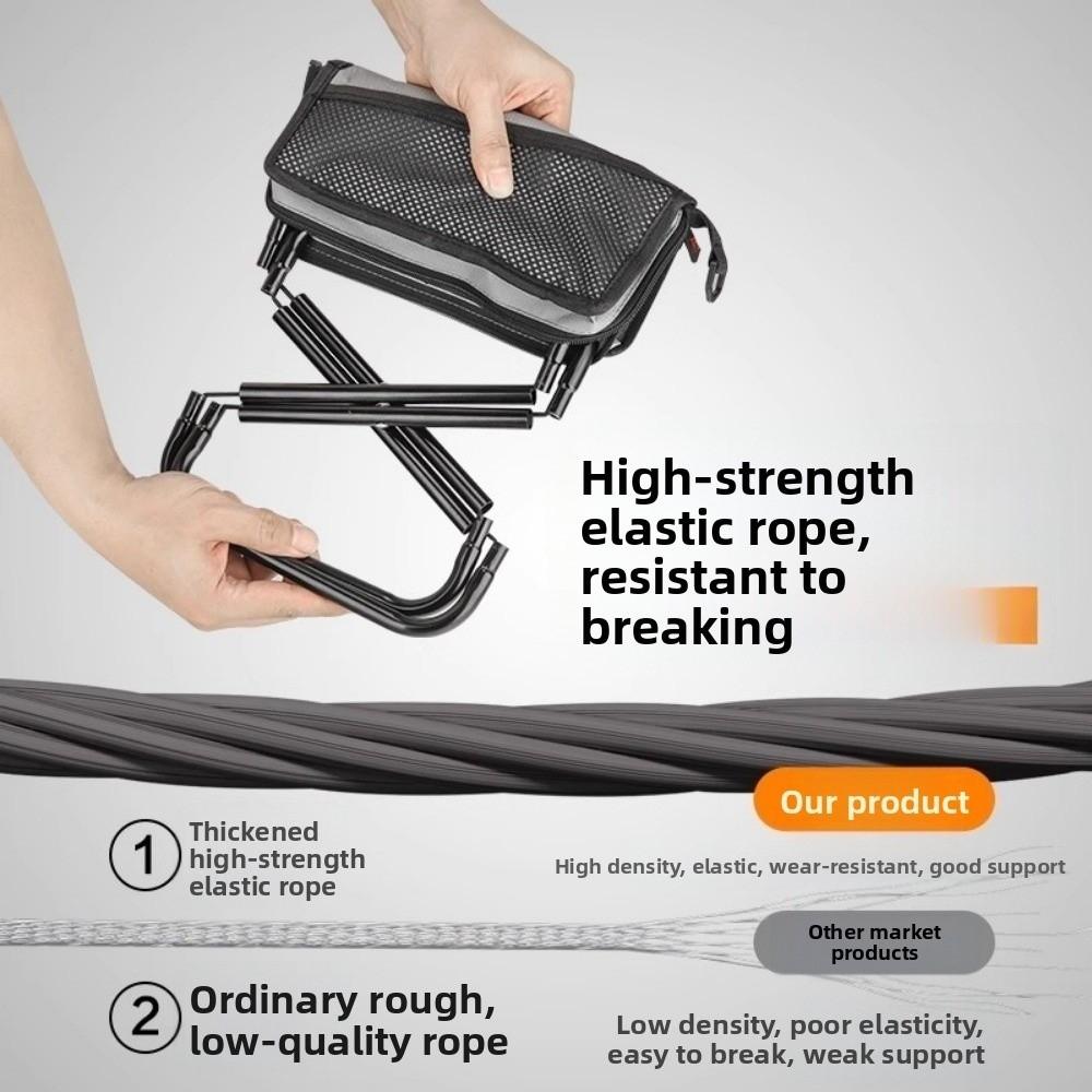 Sturdy Small Mazar Satchel Wear-resistant Folding Chair Compact Pen Bag Stool Fishing