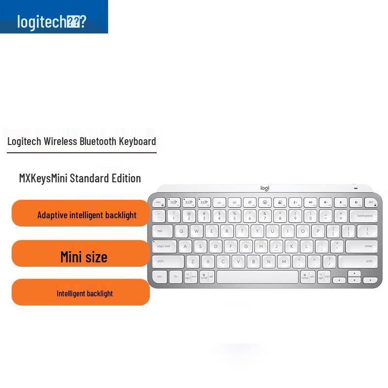 

Logitech MX Keys Mini Advanced Wireless Backlit Keyboard