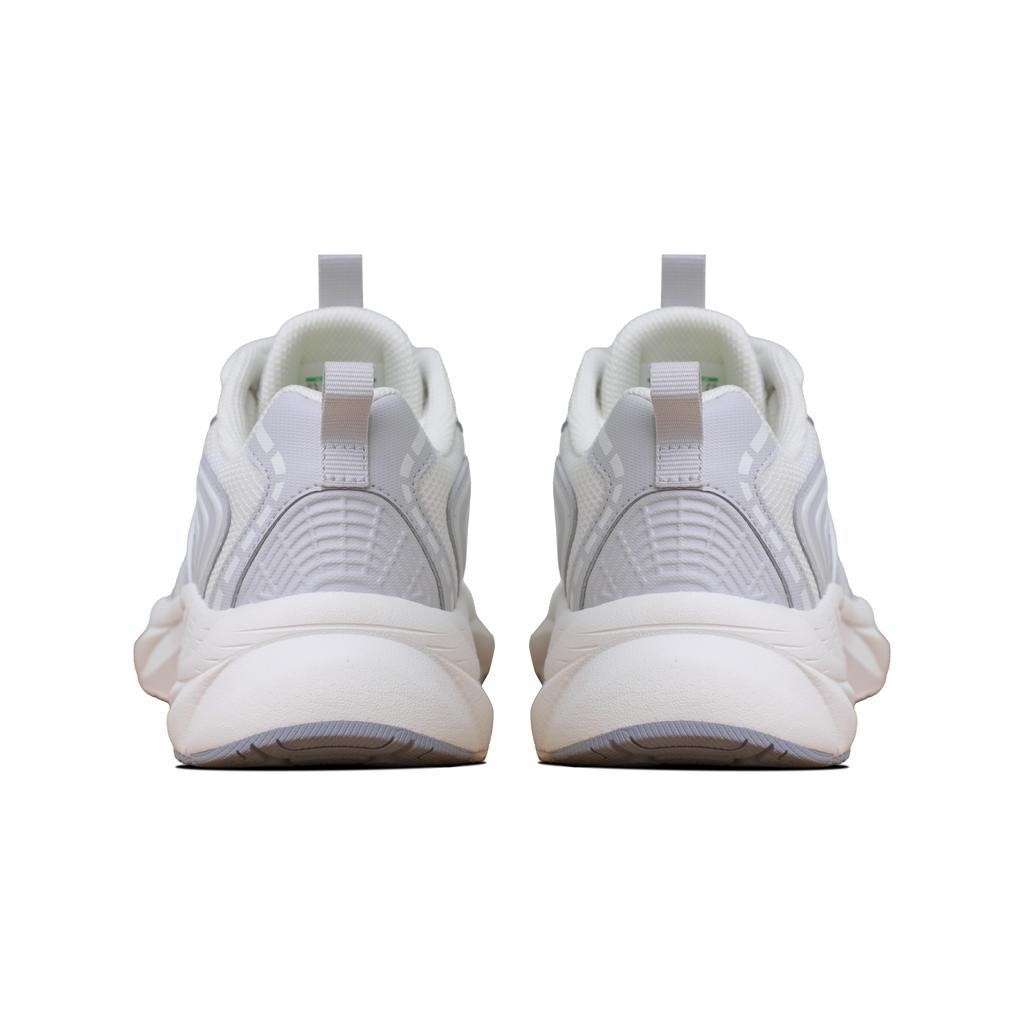 Anta Nebula Series Women Retro Running Shoes Ivory White Light Gray 122618896R-4