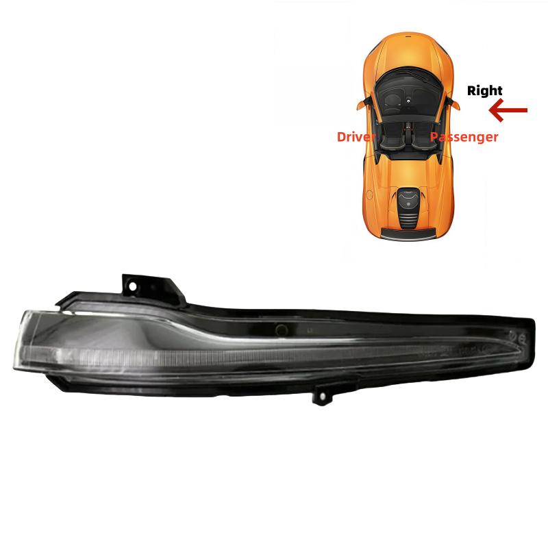 Heated Mirror Glass Cover Turn Signal Light Lamp For Mercedes-Benz C GLC S E Class W205 X253 W222 W213 W238 Auto Left Right Rear