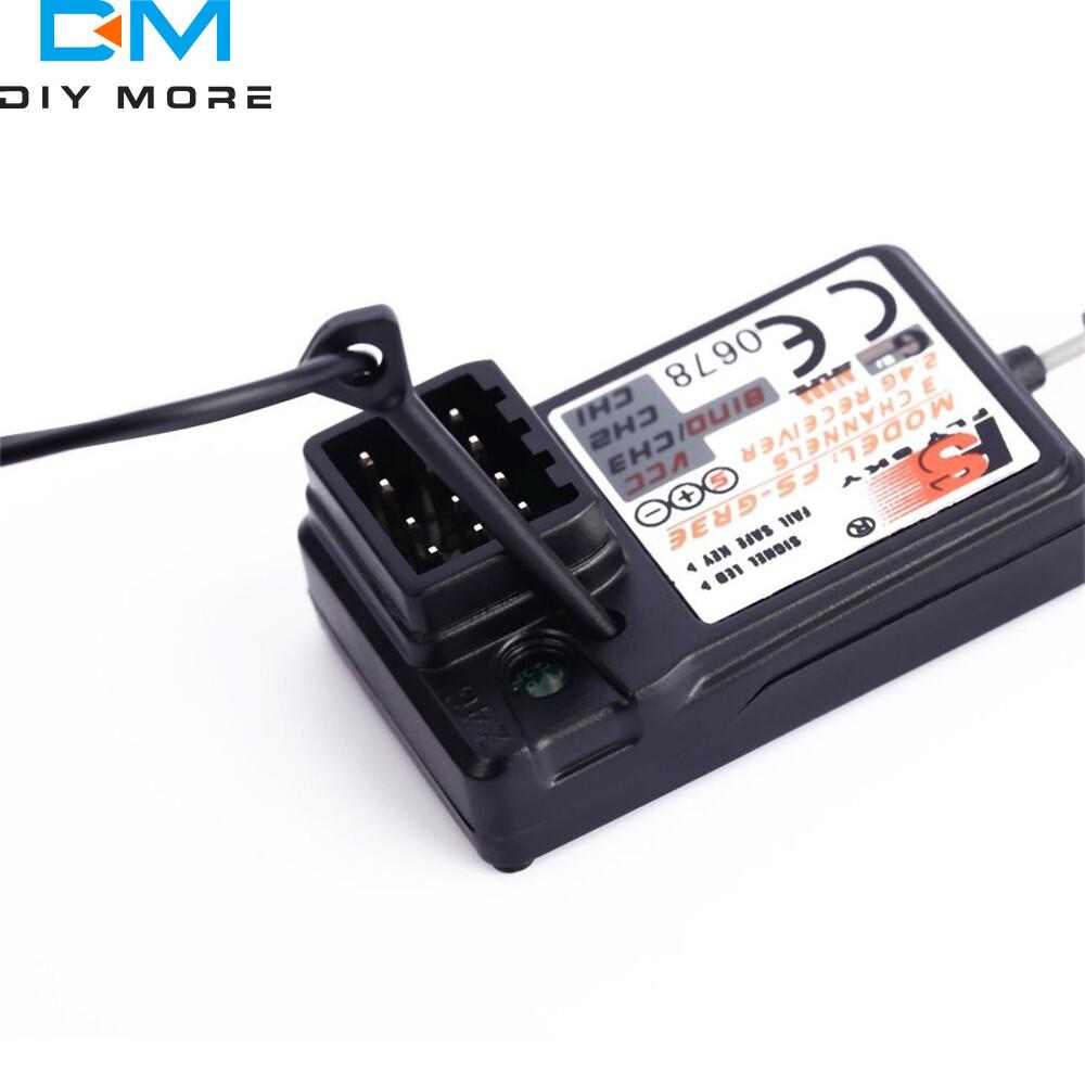 FS-GR3E Long Range Receiver 2.4G 3CH Receiver for FS-GT2/FS-GT2B/FS-GT3/FS-GT3B/FS-GT3C/TH9X RC Car Boat Truck Transmitter
