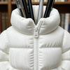 Umbra Studio Down Jacket Pen Holder, 3D Printed Desktop Organizer, Lightweight Durable Matte Texture for Students Dormitory Office