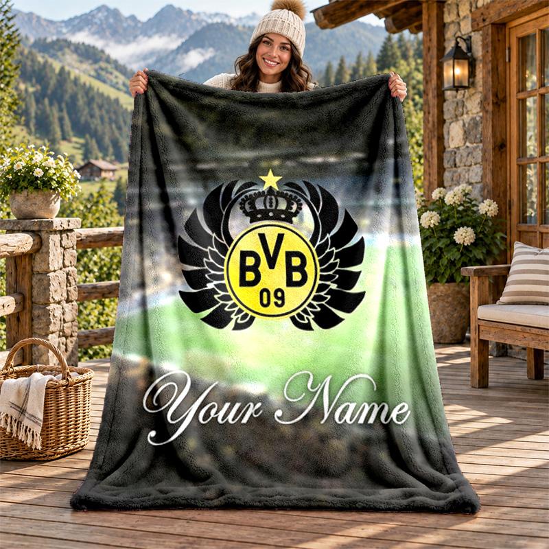 BVB Personalizēts Flaneļa Segas ar Vārdu