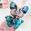 Animals Butterfly Hair Clip Printing Large Shark Clip Personalized Butterfly Hair Claw  Girl