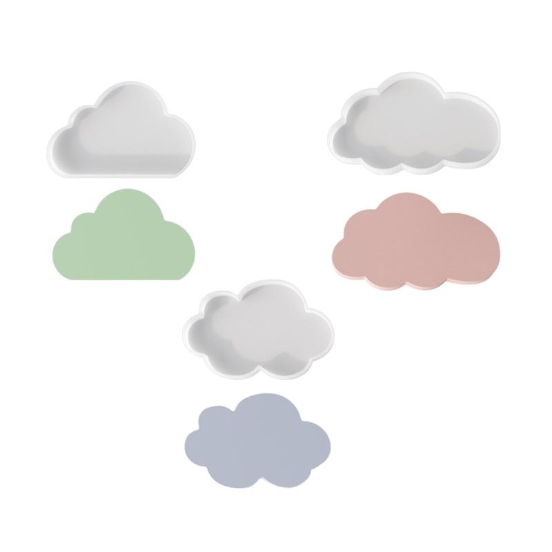 

Coaster Mold Cloud Shaped Coaster Molds Silicone Mould for Cup Mat Jewelry Tray Making DIY Epoxy Resin Molds Craft 1