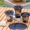 Sheng Bi Lai Disposable Black Coffee & Milk Tea Cups with Lids