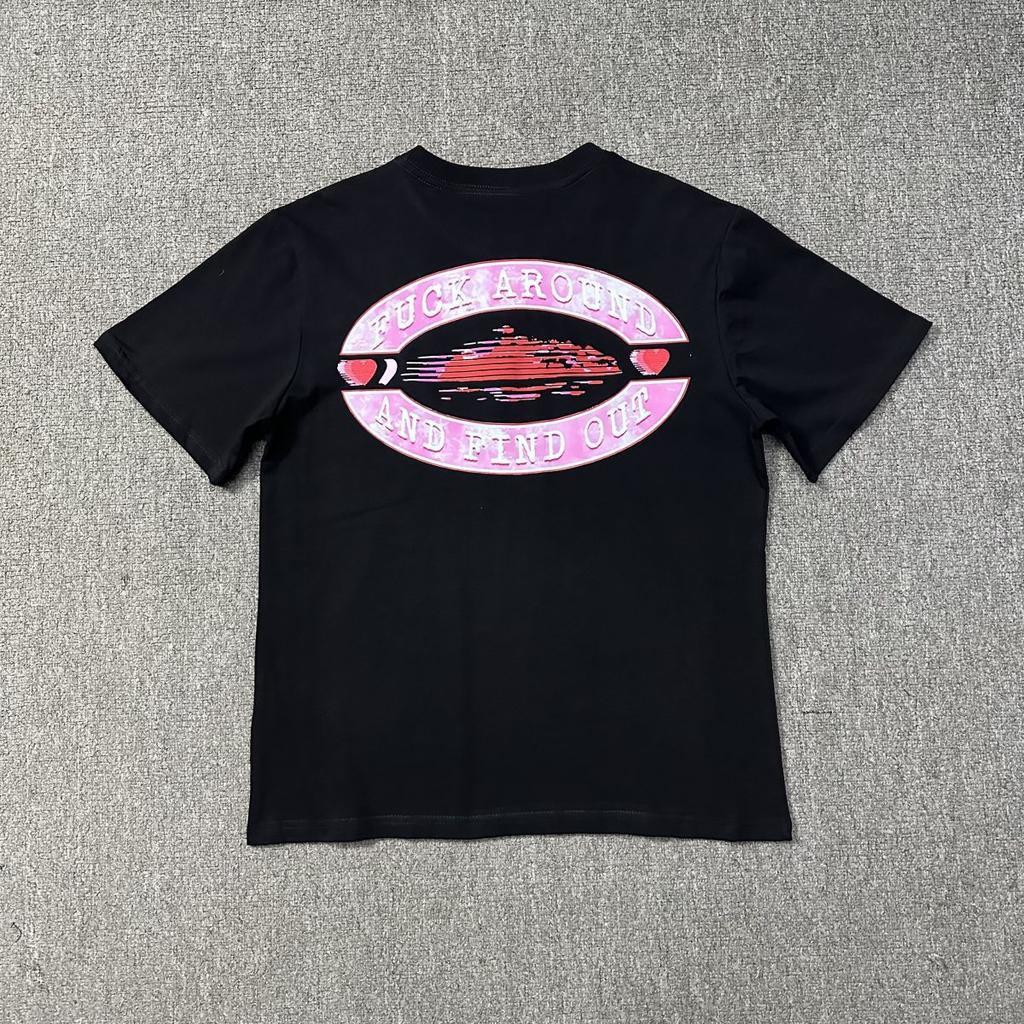 Cross-border manufacturer Corteiz tide brand Alcatraz summer new retro printing men's and women's trend loose short sleeves summer