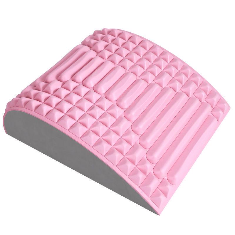 Eva Yoga Lumbar Stretching Massage Pillow - Thickened Support for Adults