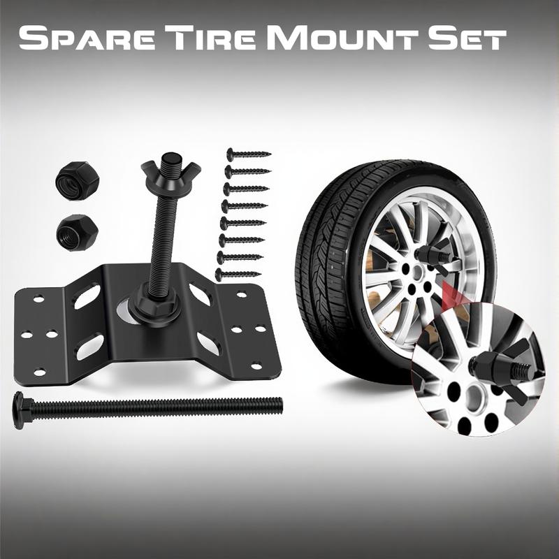 Spare Tire Mount Spare Wheel Holder Wall Mount Enclosed Trailer Spare Tire Holder ,for Utility Trailer, for Trucks Garages