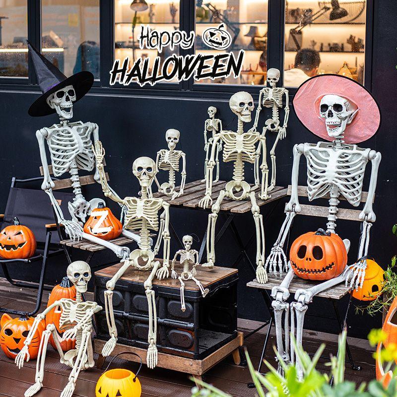 Halloween Human Skeleton Decoration for Party and Scene Layout