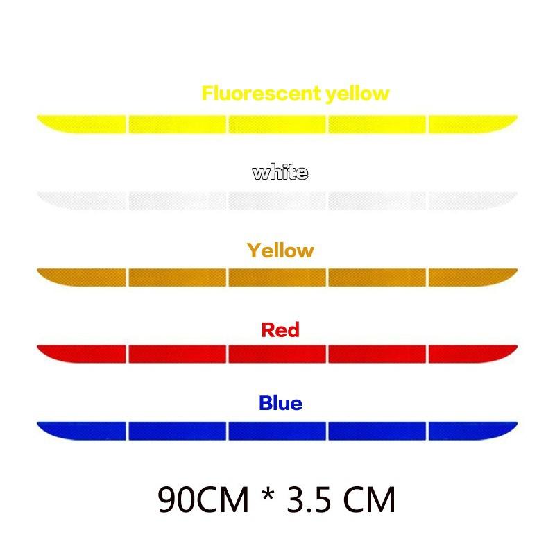 Autocolant pentru portbagaj, impermeabil, reflectorizant, bandă de avertizare, pudră acrilică care strălucește în întuneric Materiale speciale pentru mașină
