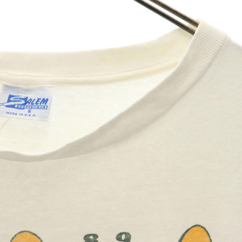 SALEM 80s Made in USA Oakland Athletics World Series Short sleeve T-shirt Men's Used