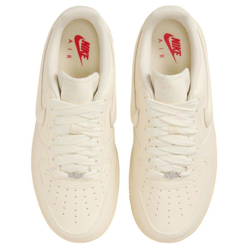 Nike Air Force 1 Low 07 Next Nature Coconut Milk Bulbous Swoosh (Womens) Unisex Sneakers HF2014-101