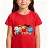 100% Bavlna Dětské Tričko Daniel Tiger'S Neighborhood Kreslený Potisk Trička Roztomilá Kluci Dívky Krátký Rukáv 2-12 Let Dětské Vrchní Díl Léto