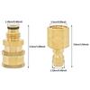 Pressure Washer Adapter Sturdy Professional Copper Replacement Premium Leakproof Pressure Washer Parts Coupler Quick Connect Kit